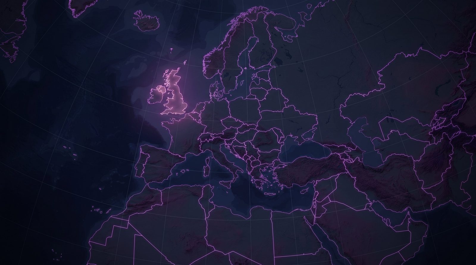 Dum Event Europe & Middle East Coverage Map