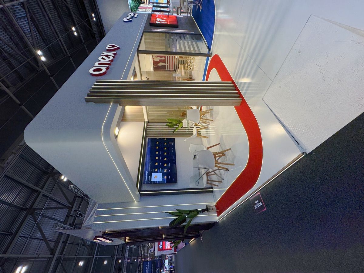 ANEX Tour Bespoke stand at WTM London, view 2