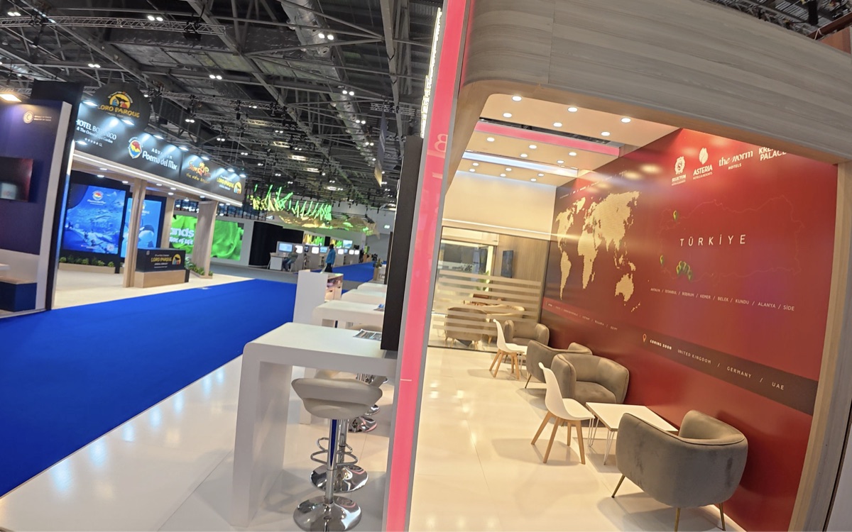 ANEX Tour Bespoke stand at WTM London, view 5