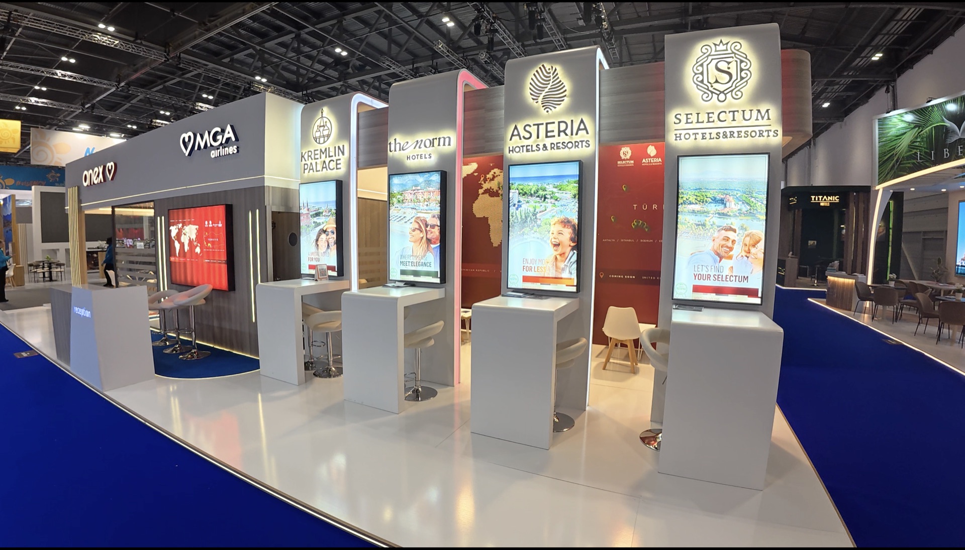ANEX Tour exhibition stand build video