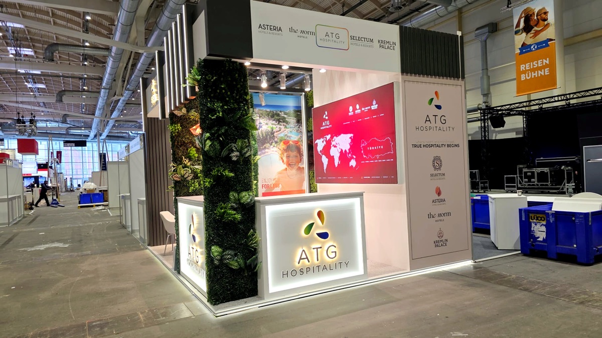 ATG Hospitality Bespoke stand at REISEN & CARAVANING Hamburg; CMT Stuttgart; f.re.e Munich, view 5