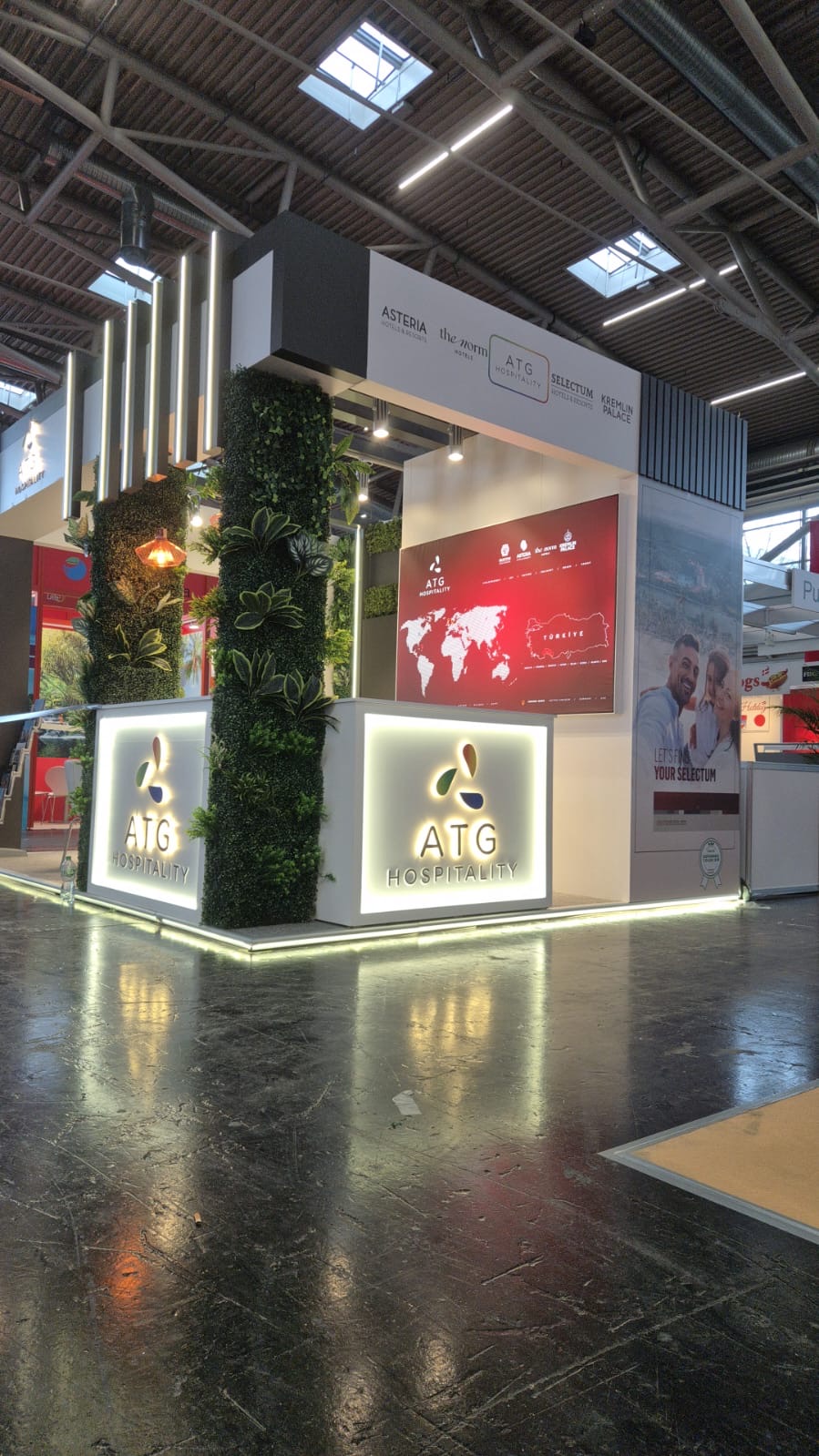 ATG Hospitality Bespoke stand at REISEN & CARAVANING Hamburg; CMT Stuttgart; f.re.e Munich, view 7