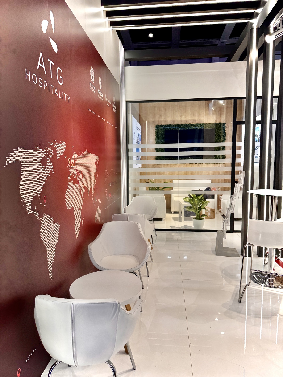 ATG Hospitality Bespoke stand at ITB Berlin, view 5