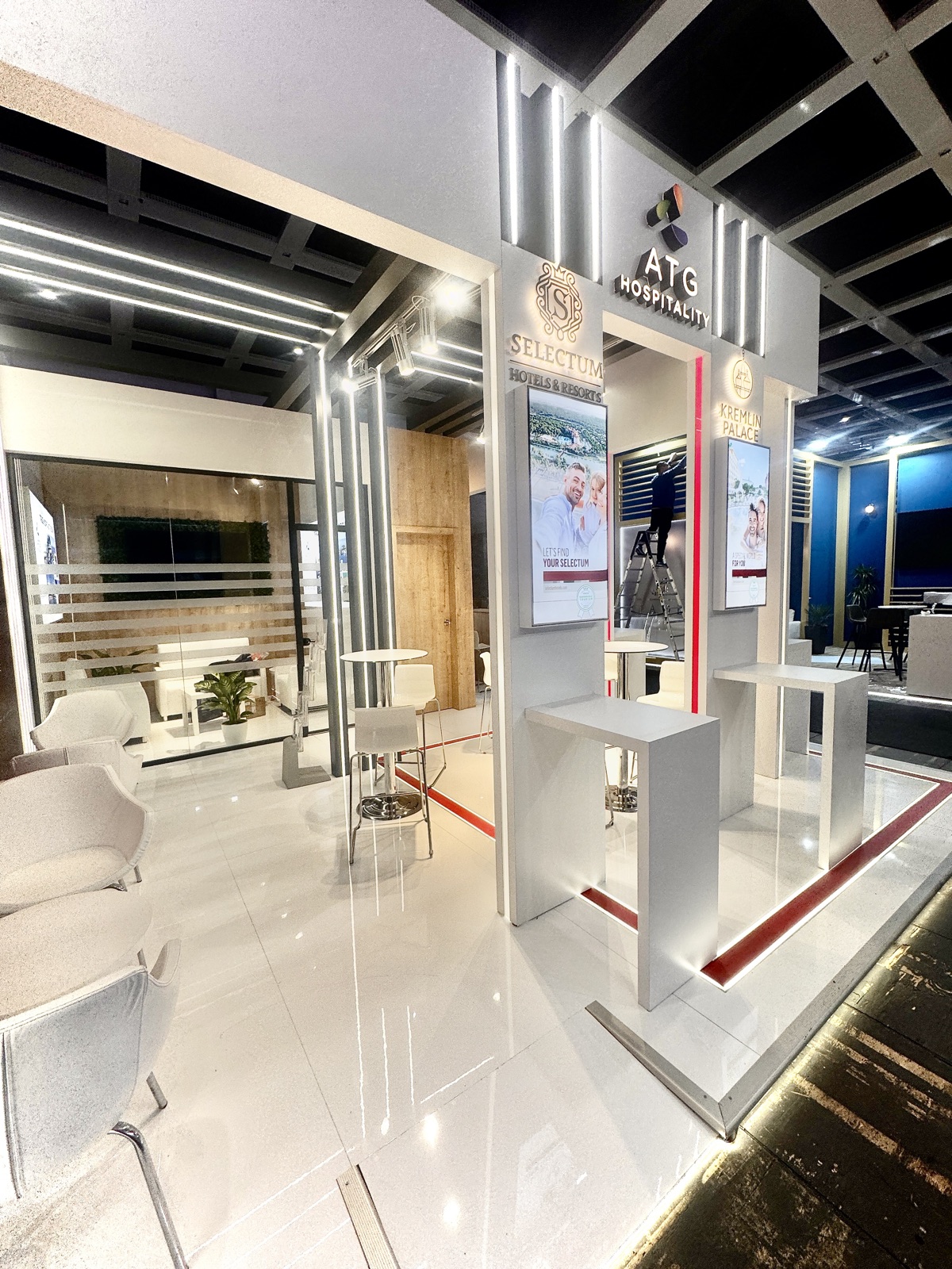 ATG Hospitality Bespoke stand at ITB Berlin, view 7