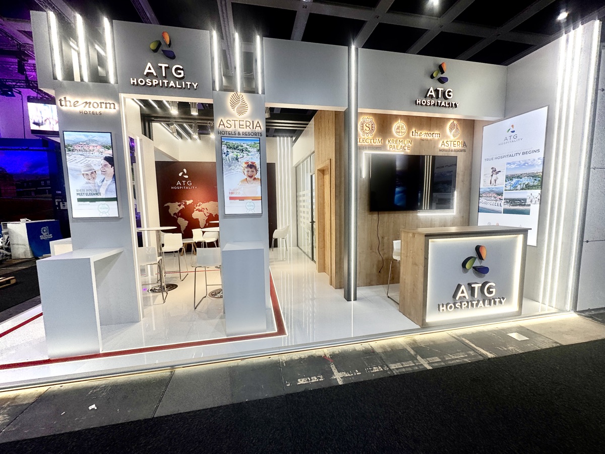 ATG Hospitality Bespoke stand at ITB Berlin, view 11