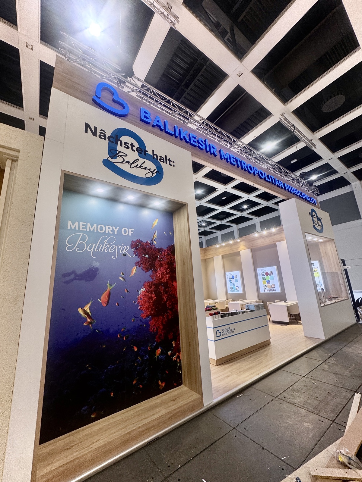 Balıkesir Metropolitan Municipality Bespoke stand at ITB Berlin, view 3