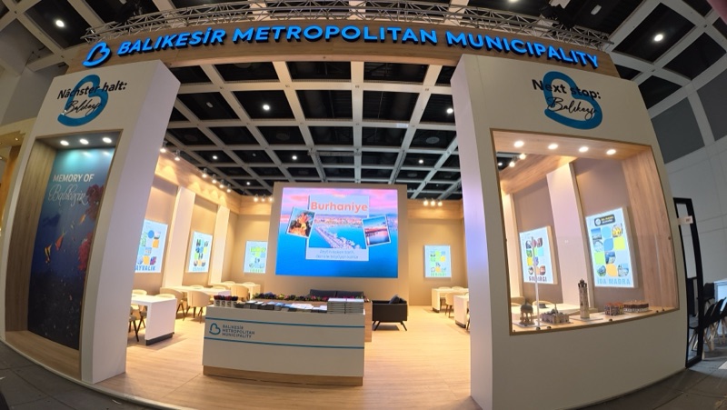 Balıkesir Metropolitan Municipality Bespoke exhibition stand at ITB Berlin