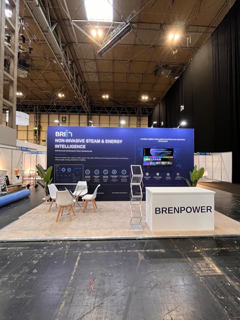Bren Power DUM FLEX exhibition stand at Smart Manufacturing Week