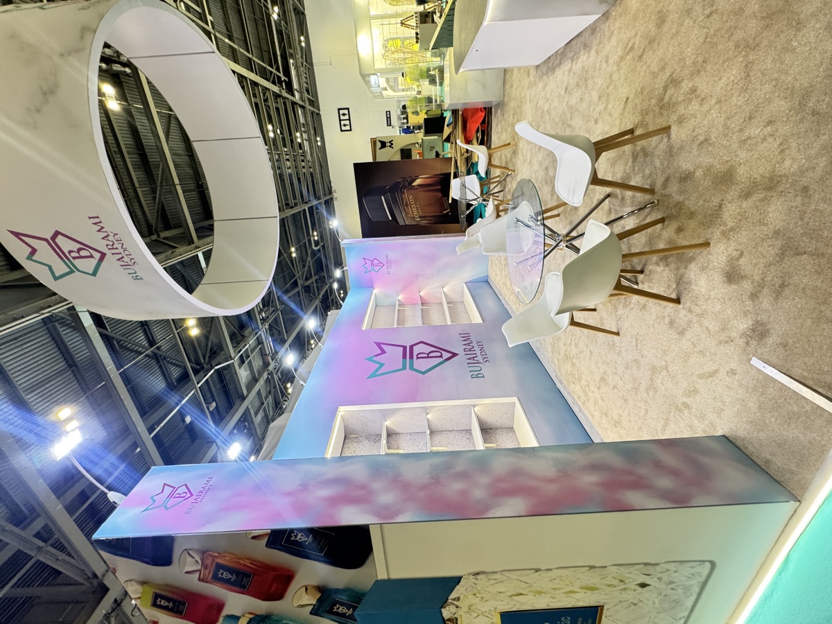 Bujairami Sydney DUM FLEX stand at Tones of Beauty Expo, view 5