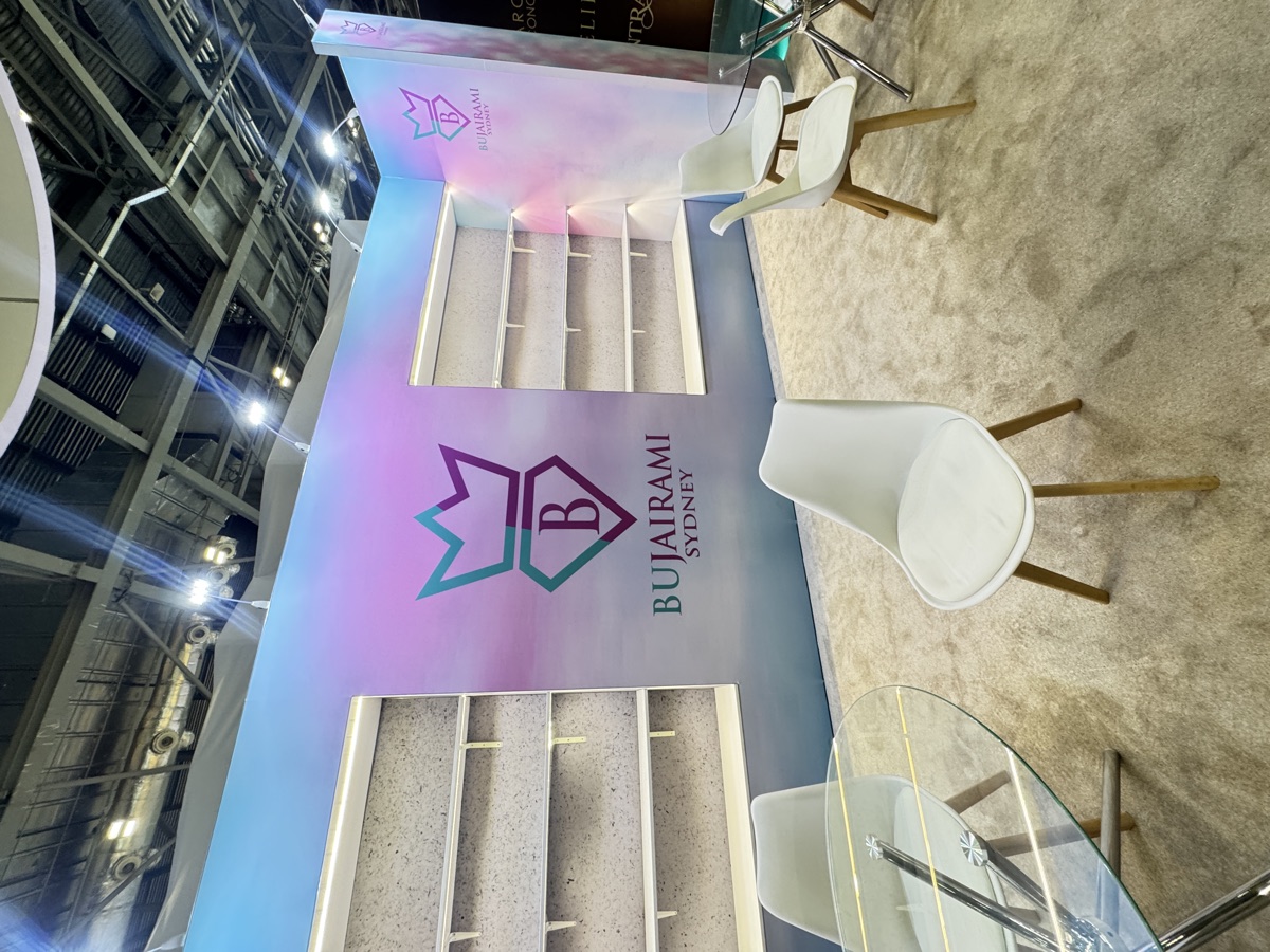 Bujairami Sydney DUM FLEX stand at Tones of Beauty Expo, view 6