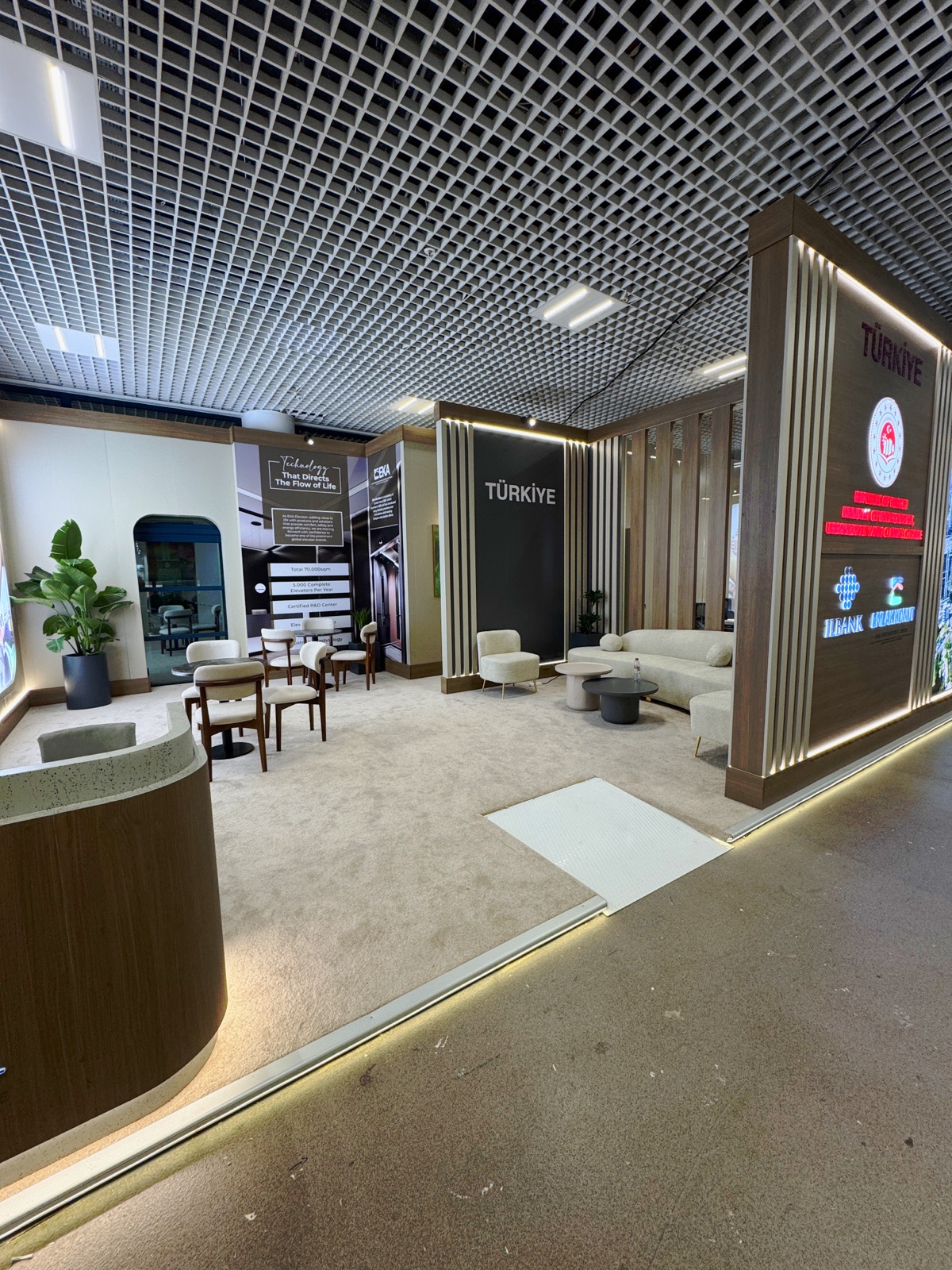 Emlak Konut Bespoke stand at MIPIM, view 2