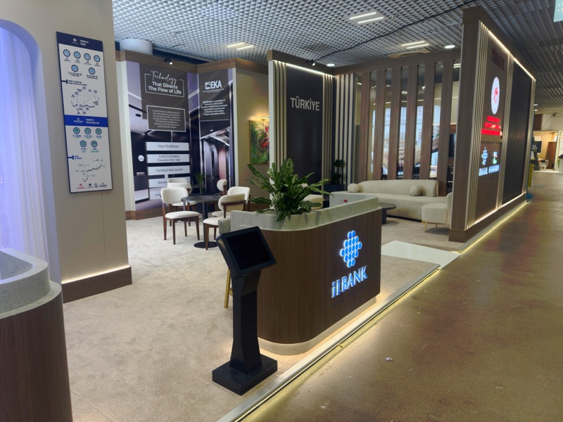 Emlak Konut Bespoke exhibition stand at MIPIM