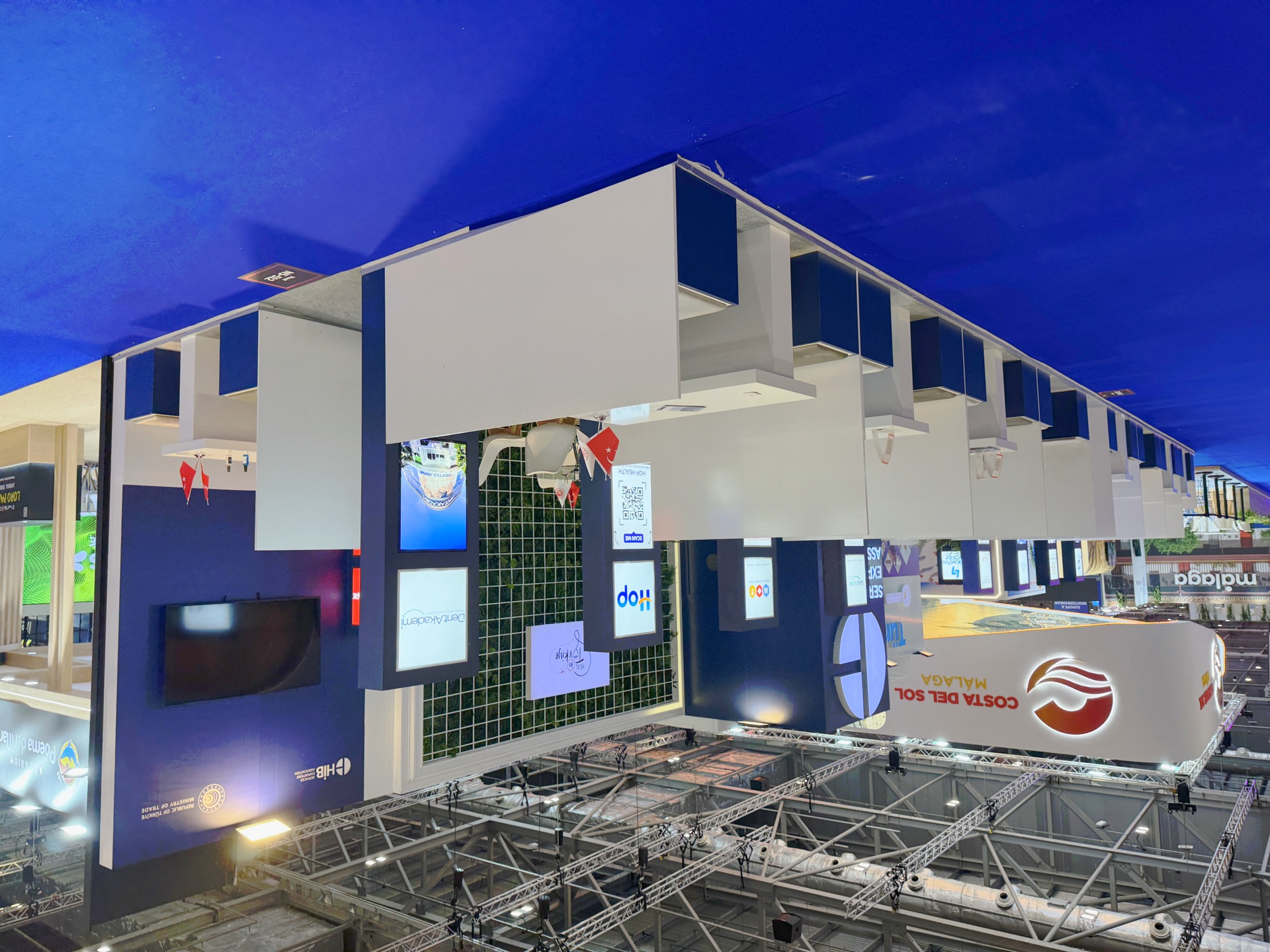 HİB T&uuml;rkiye Pavilion exhibition stand build video