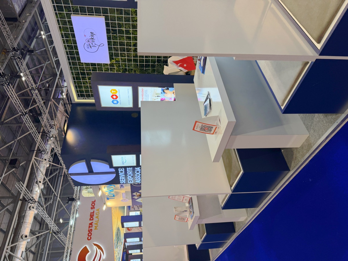Service Exporters’ Association (HİB) Bespoke stand at WTM London, view 4