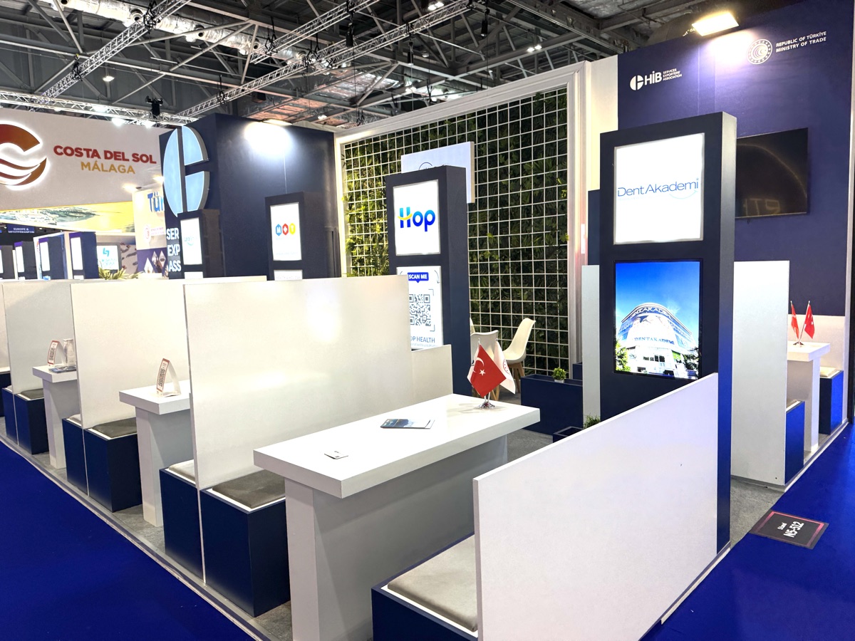 Service Exporters’ Association (HİB) Bespoke stand at WTM London, view 6