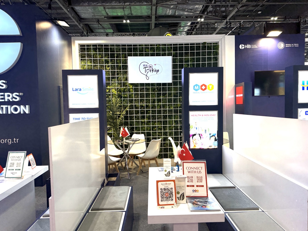 Service Exporters’ Association (HİB) Bespoke stand at WTM London, view 7