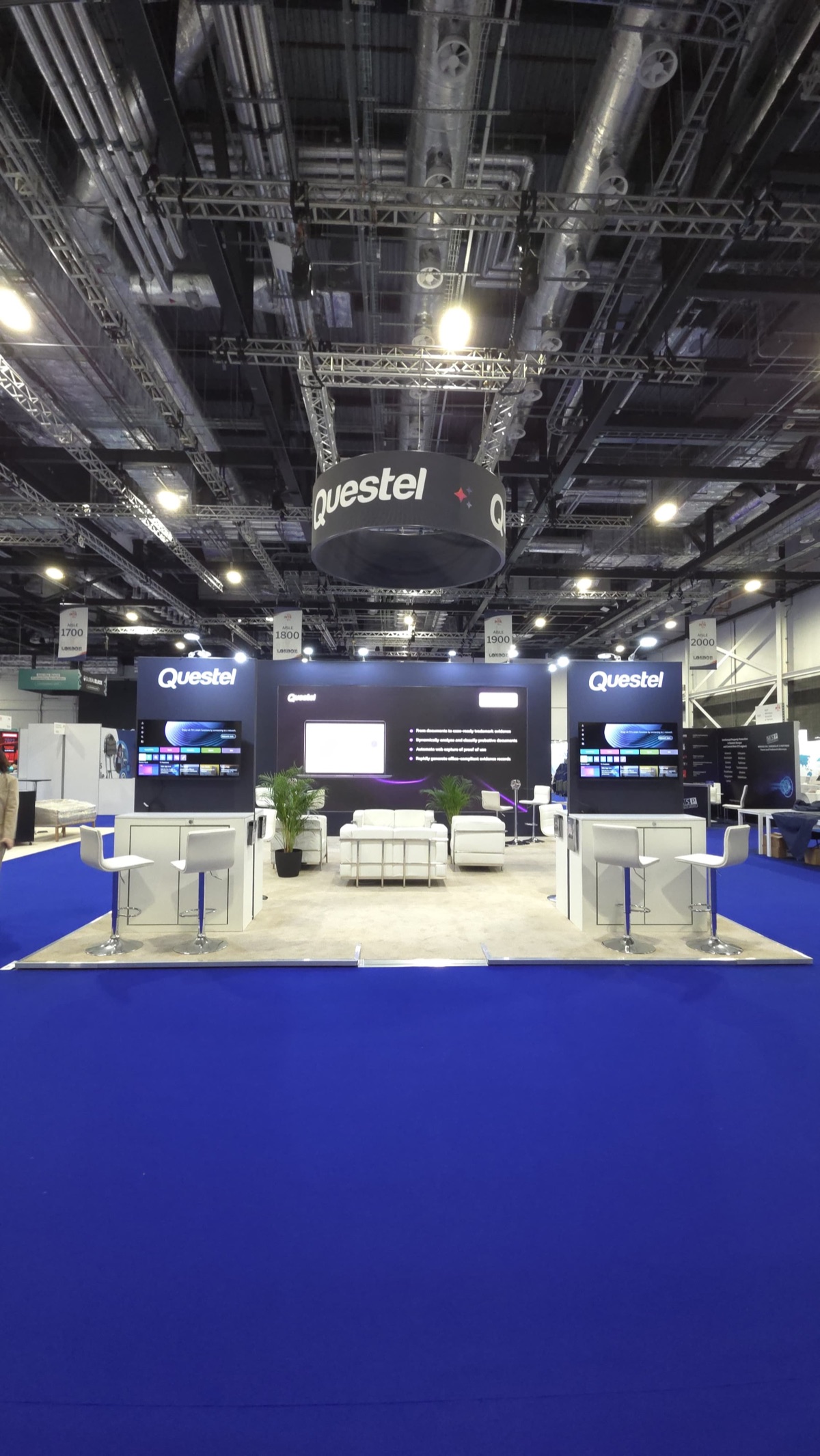 Questel DUM FLEX stand at INTA Annual Meeting, view 3