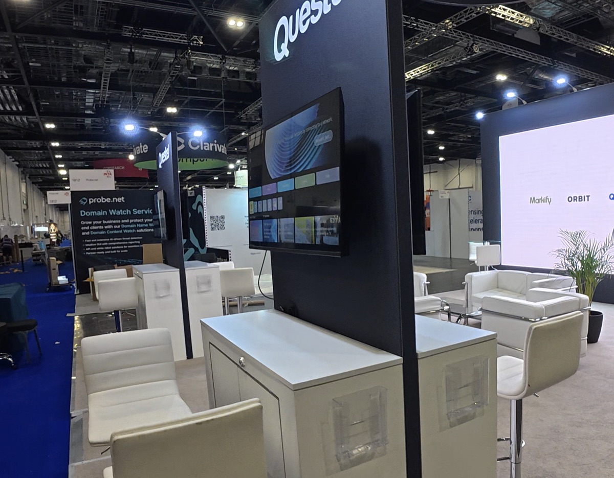 Questel DUM FLEX stand at INTA Annual Meeting, view 7