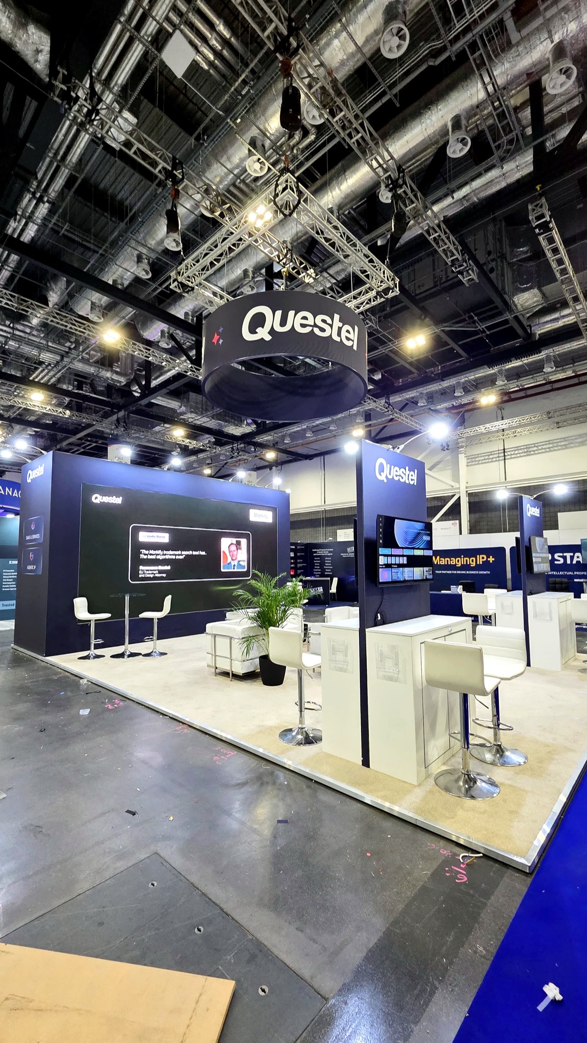 Questel DUM FLEX stand at INTA Annual Meeting, view 11