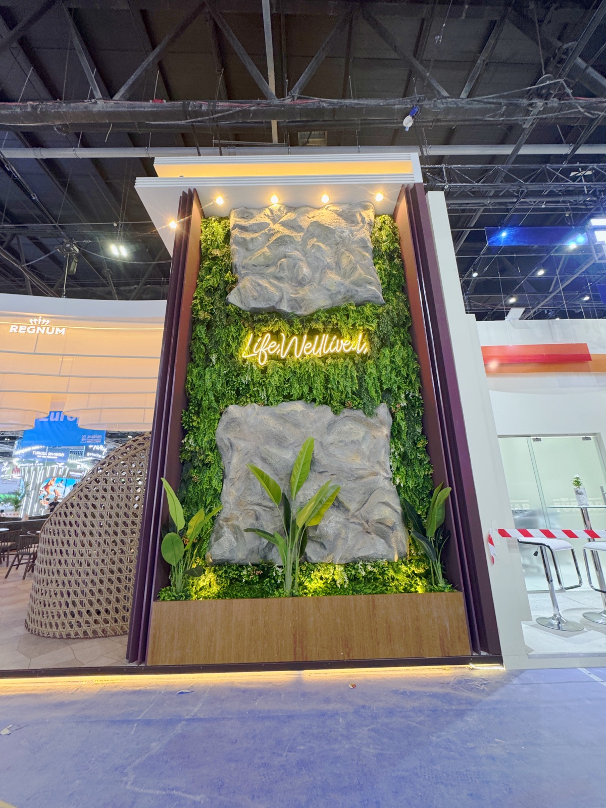 Regnum Hotels Bespoke stand at Arabian Travel Market, view 5