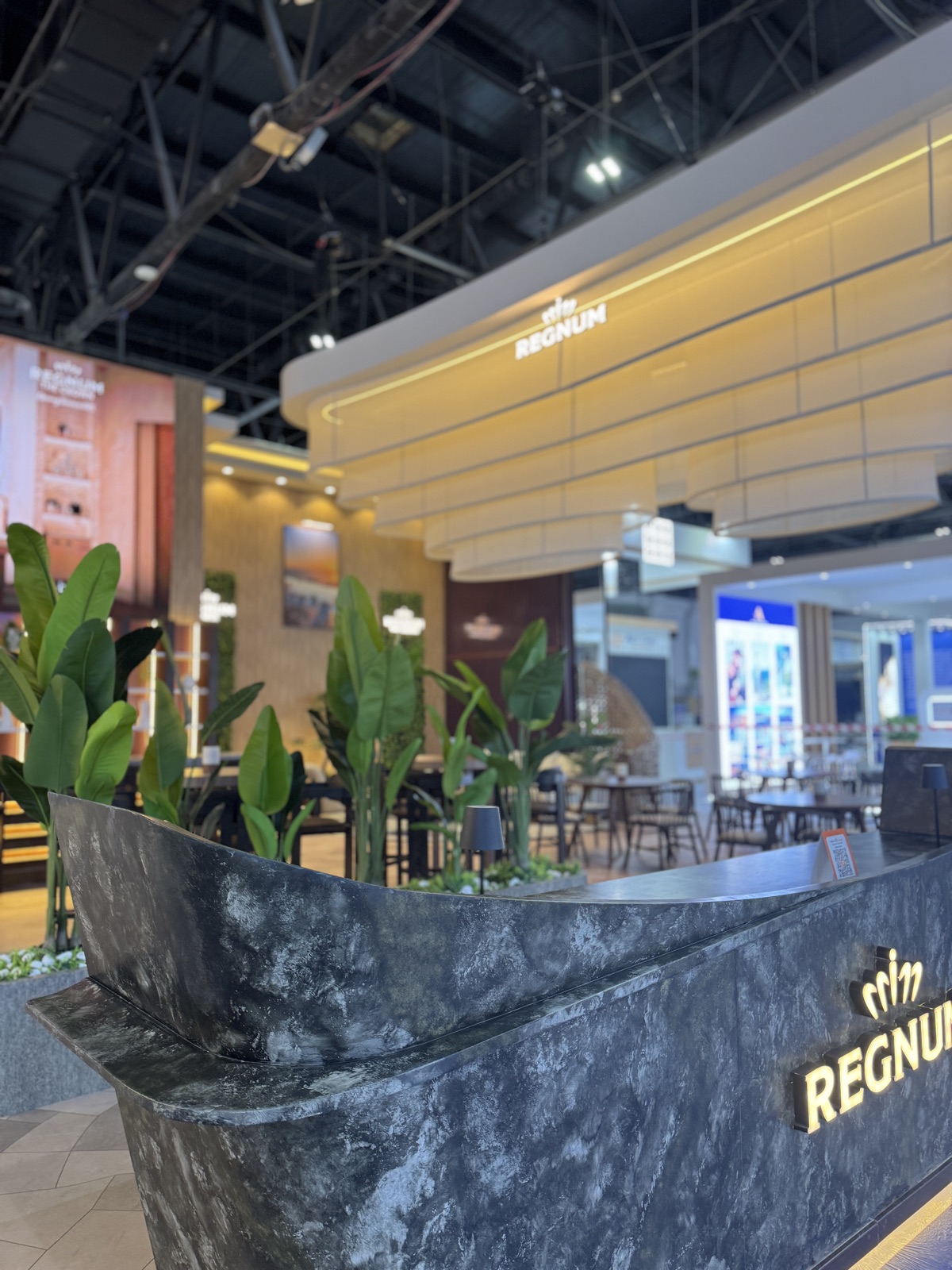 Regnum Hotels Bespoke stand at Arabian Travel Market, view 8