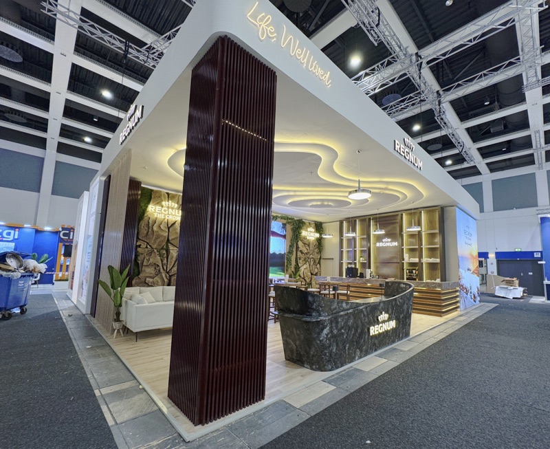 Regnum Hotels Bespoke exhibition stand at ITB Berlin