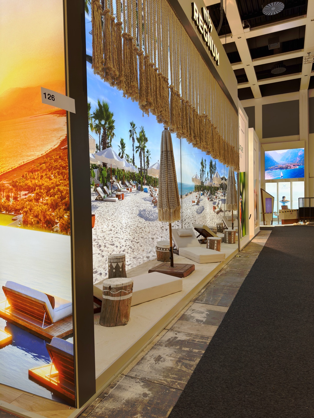 Regnum Hotels Bespoke stand at ITB Berlin, view 2