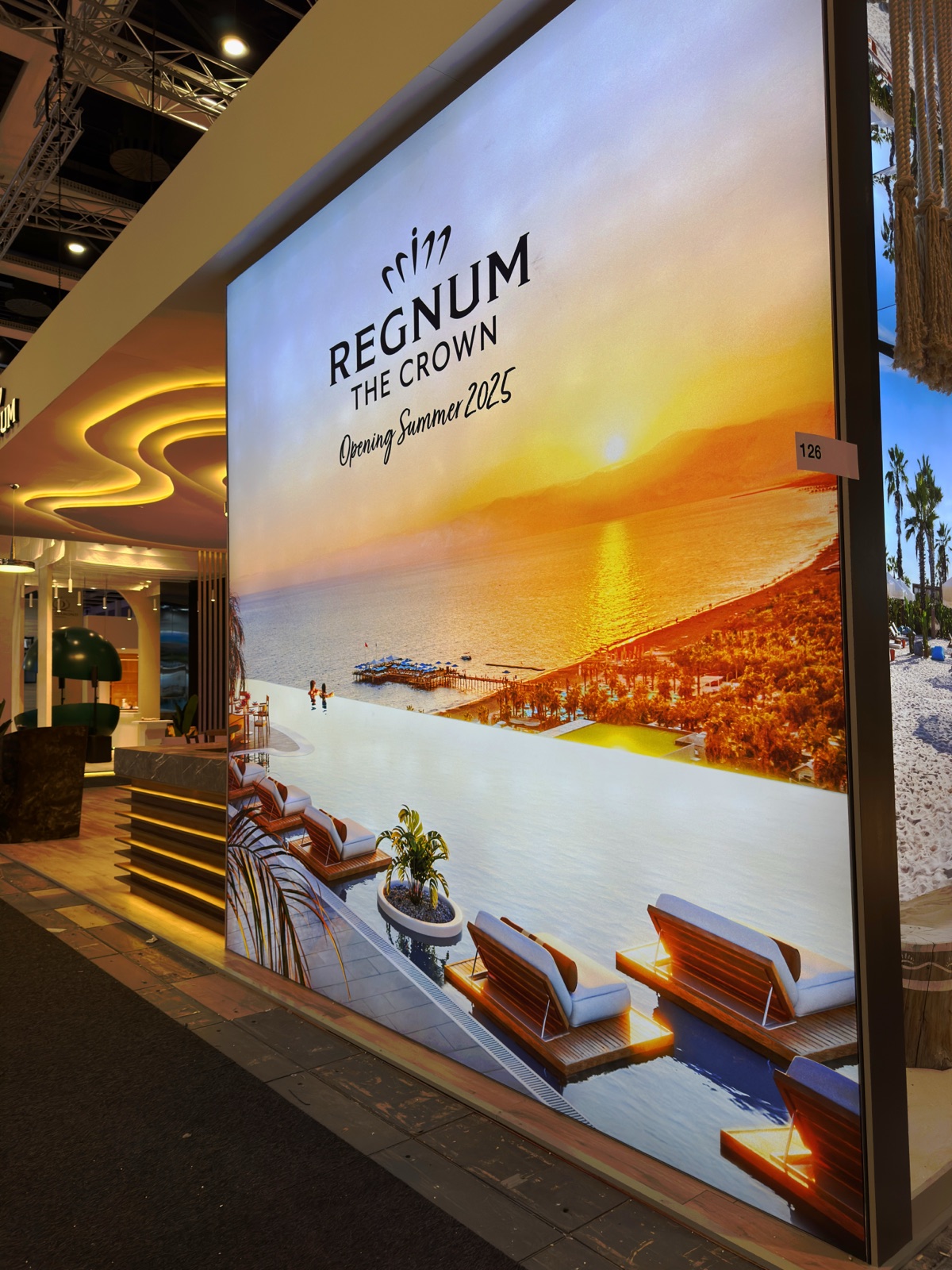 Regnum Hotels Bespoke stand at ITB Berlin, view 4