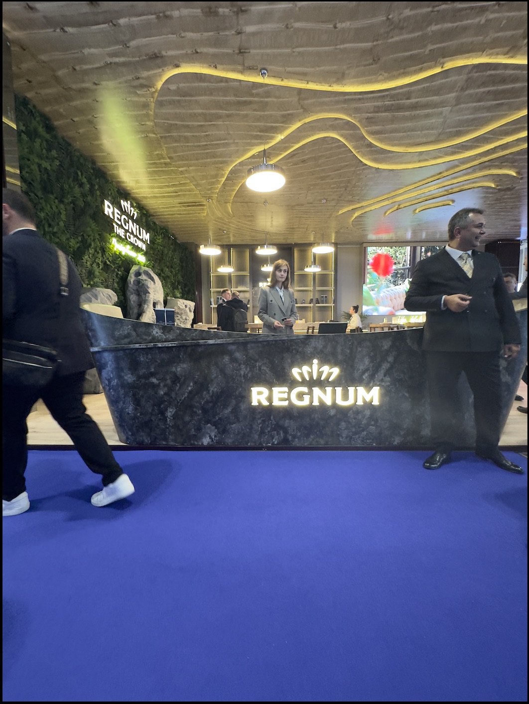 Regnum Hotels Bespoke stand at WTM London, view 1