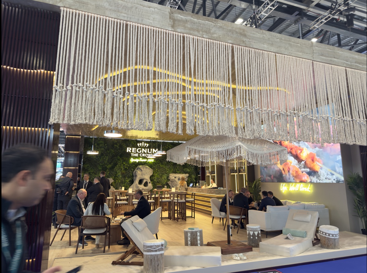 Regnum Hotels Bespoke stand at WTM London, view 4