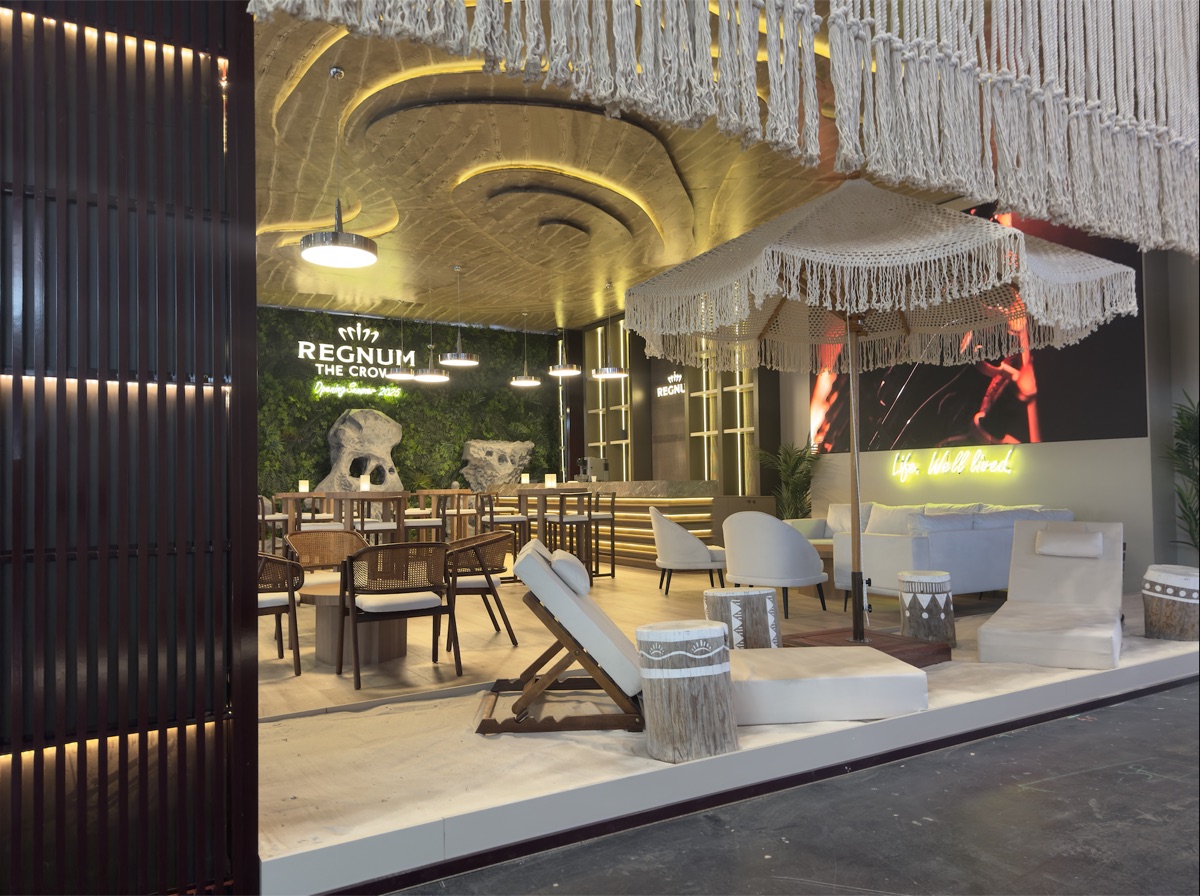 Regnum Hotels Bespoke stand at WTM London, view 8