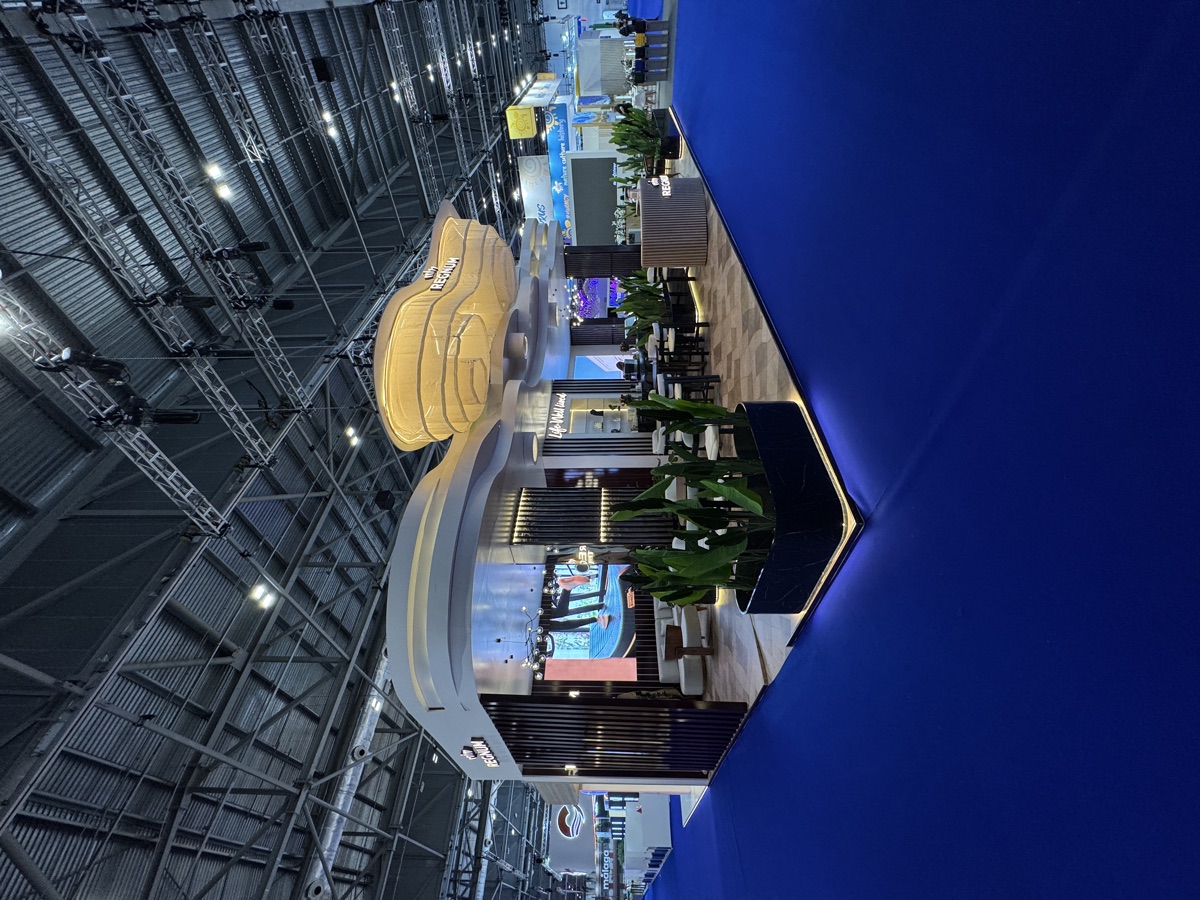 Regnum Hotels stand film, WTM London