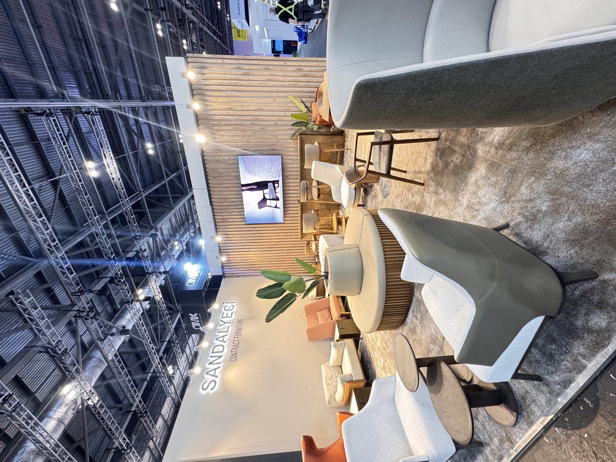 Sandalyeci Bespoke stand at Passenger Terminal Expo, view 6