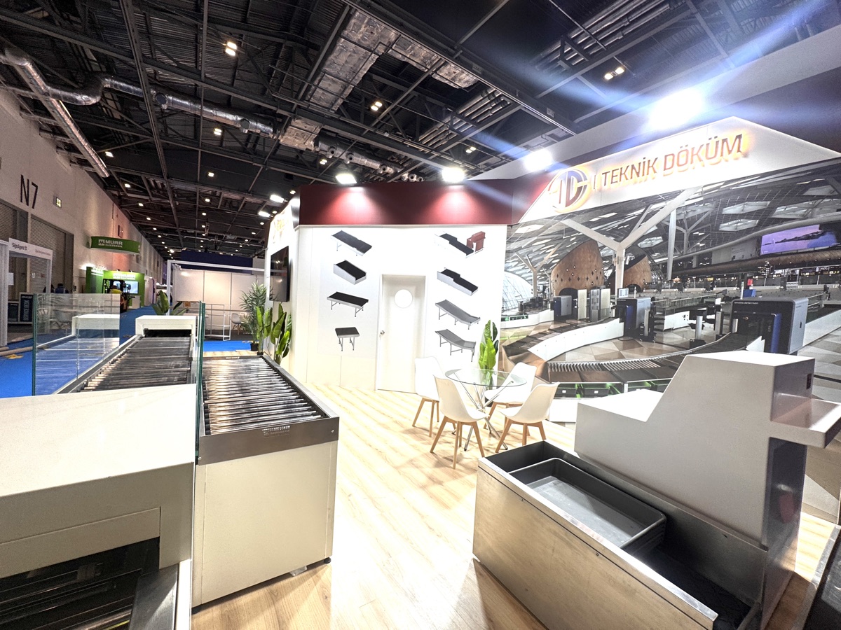 Teknik Döküm Bespoke stand at Passenger Terminal Expo, view 6