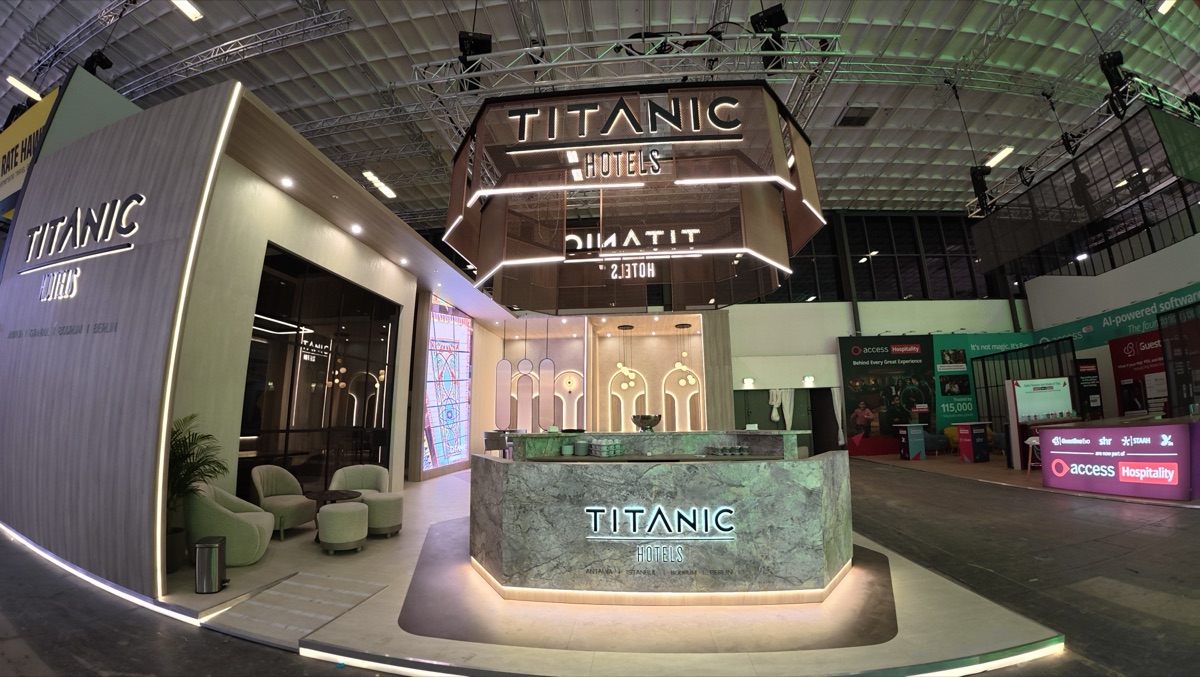 Titanic Hotels Bespoke stand at ITB Berlin, view 15