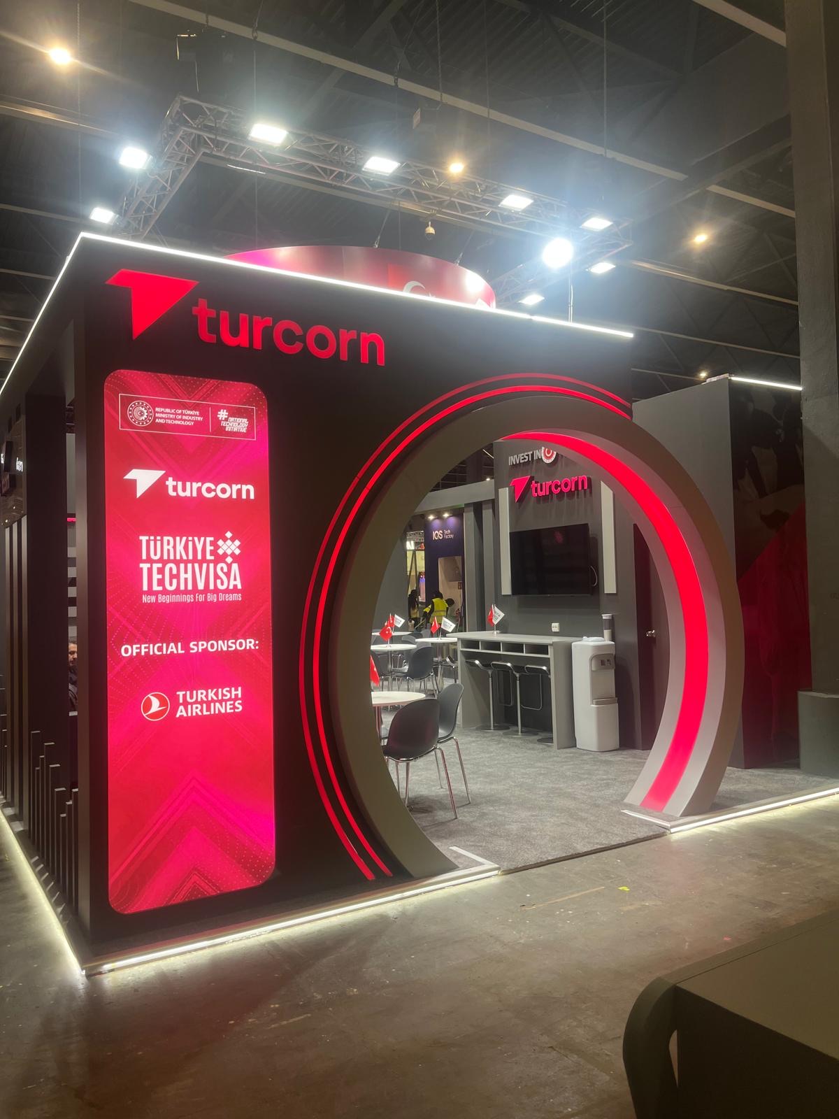 Turcorn 100 Bespoke stand at 4YFN Barcelona, view 5