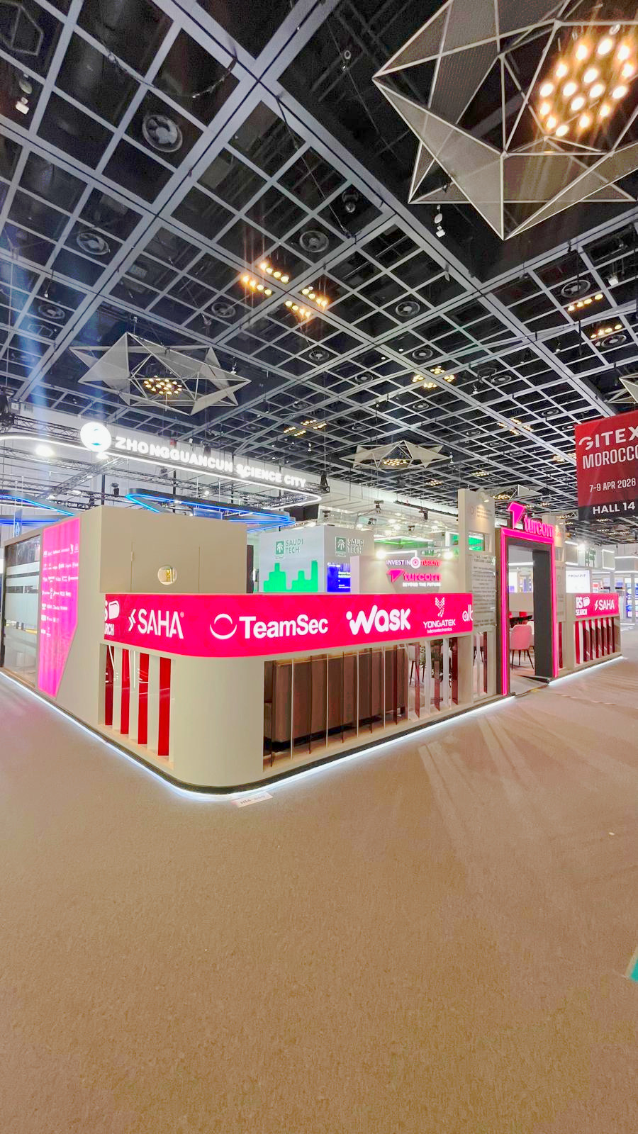 Turcorn 100 Bespoke stand at GITEX Global, view 4