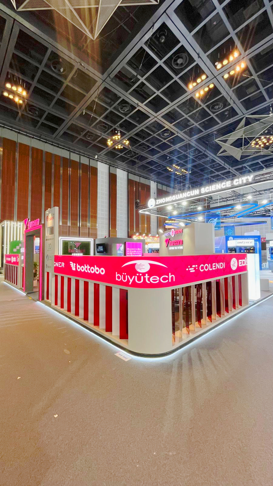 Turcorn 100 Bespoke stand at GITEX Global, view 5