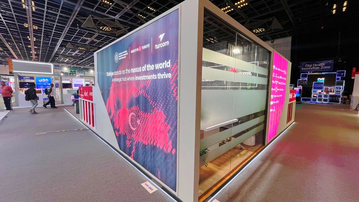 Turcorn 100 Bespoke stand at GITEX Global, view 7