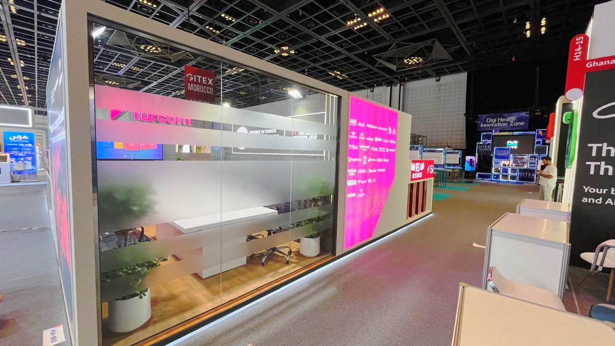 Turcorn 100 Bespoke stand at GITEX Global, view 9