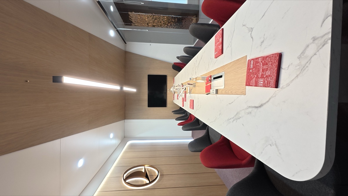 Turkish Airlines Bespoke stand at Farnborough International Airshow, view 11