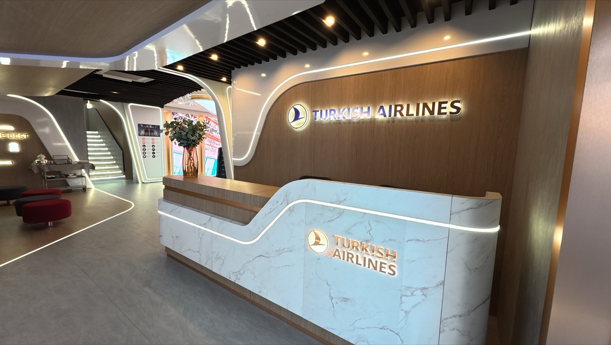 Turkish Airlines Bespoke stand at Farnborough International Airshow, view 16