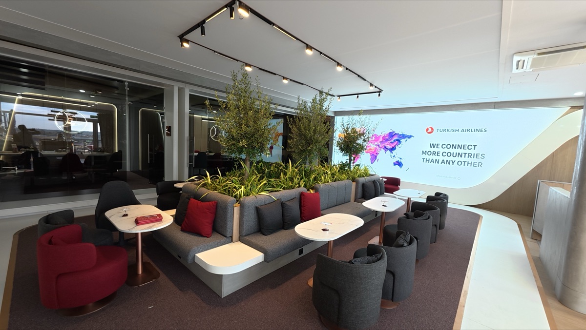 Turkish Airlines Bespoke stand at Farnborough International Airshow, view 21