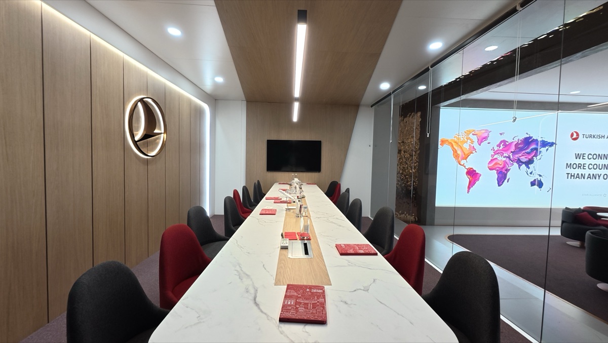 Turkish Airlines Bespoke stand at Farnborough International Airshow, view 23