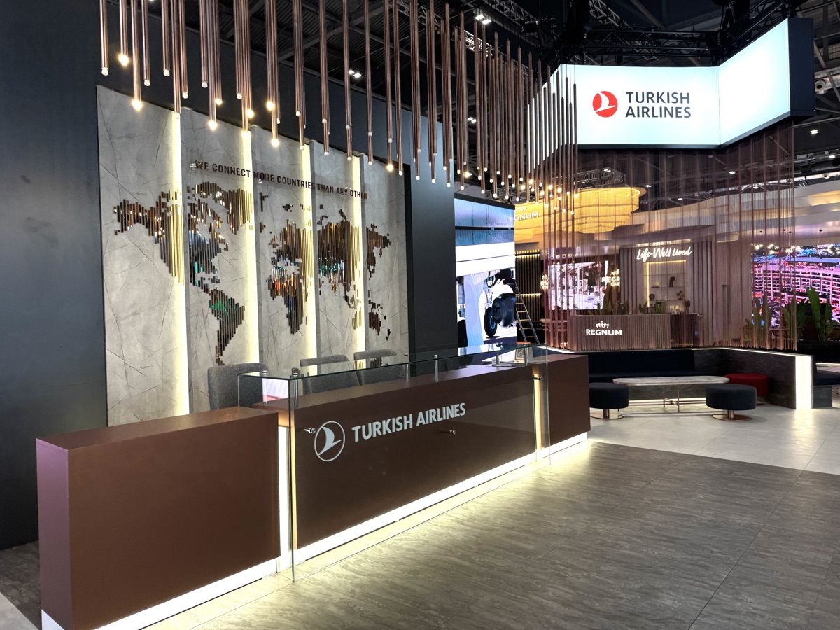 Turkish Airlines Bespoke stand at WTM London, view 7