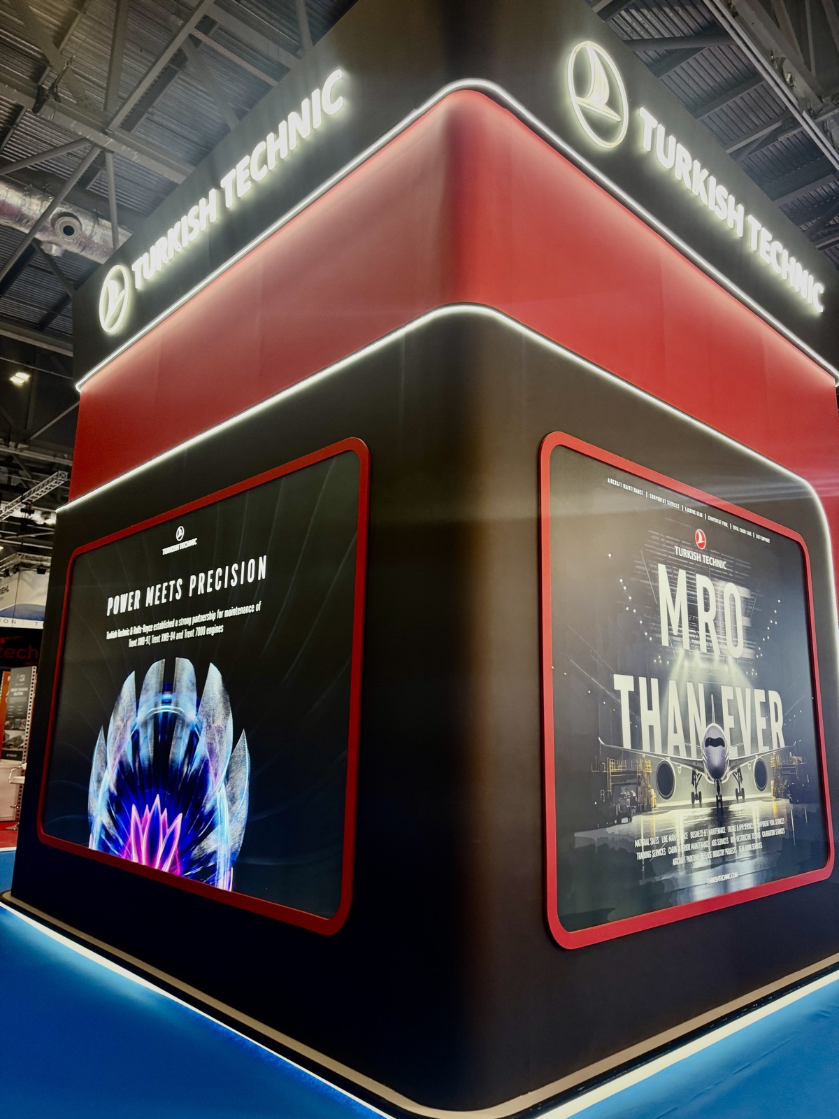 Turkish Technic Bespoke stand at MRO Europe, view 2