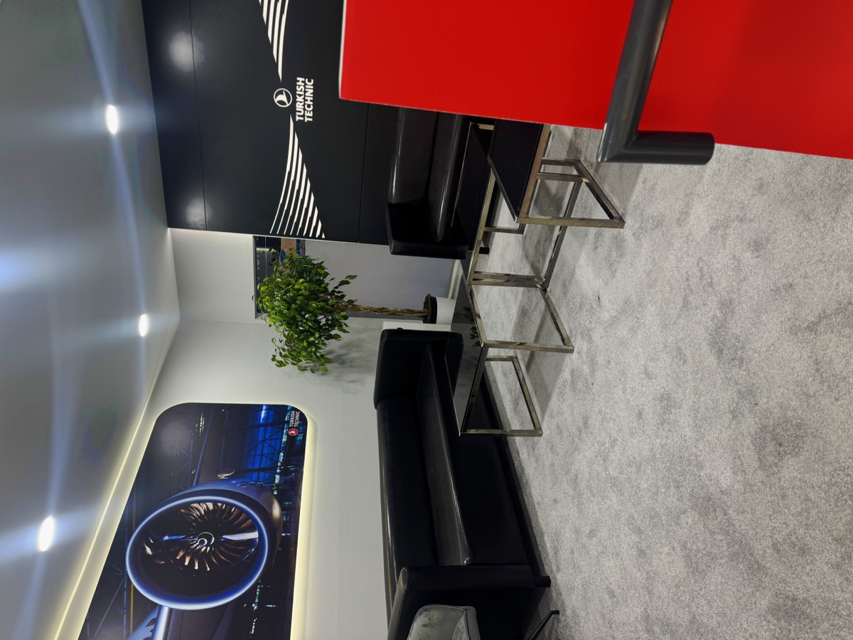 Turkish Technic Bespoke stand at MRO Europe, view 4