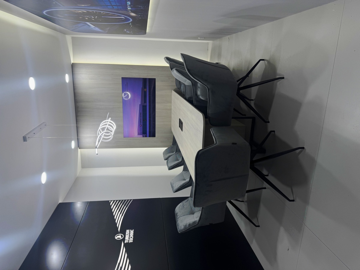 Turkish Technic Bespoke stand at MRO Europe, view 8
