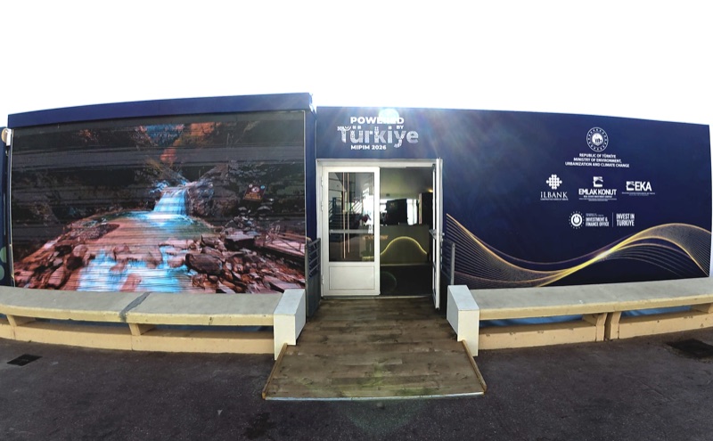 Türkiye Pavilion exhibition stand at MIPIM by Dum Event